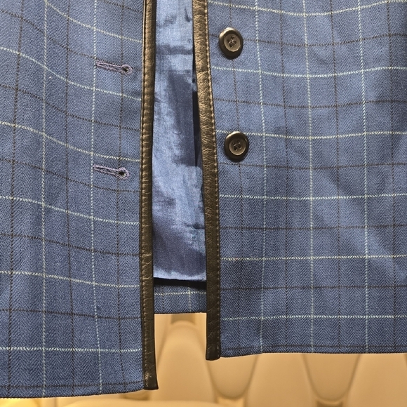 Pendleton Blue Checkered Blazer - Picture 4 of 13